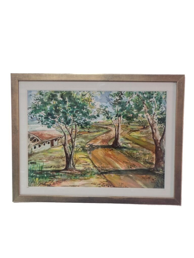 Aquarela - Caminhos - Ângela Silva