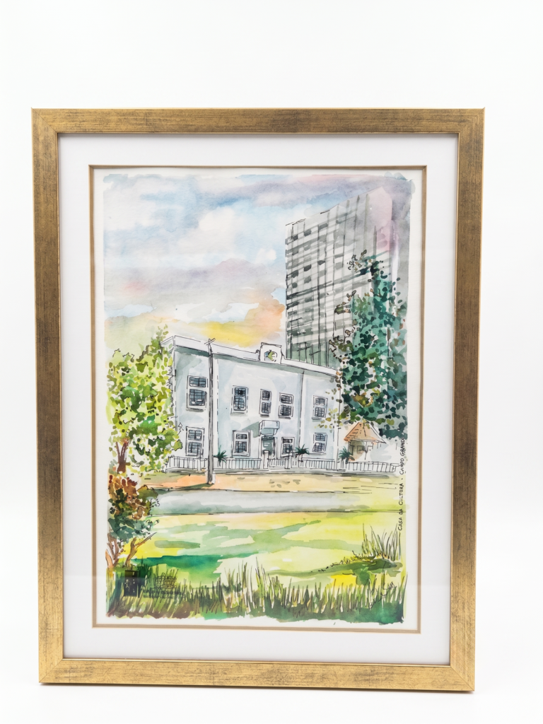 Aquarela - Casa da Cultura - Ângela Silva