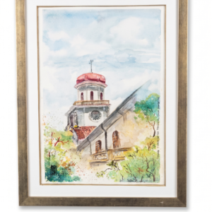 Aquarela - Igreja São Francisco - Ângela Silva