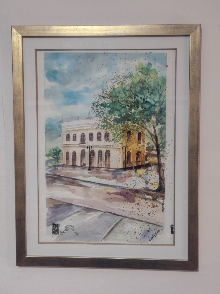 Aquarela - Morada dos Baís - Ângela Silva