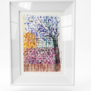 Aquarela - Paisagem - Lucia Montserrat
