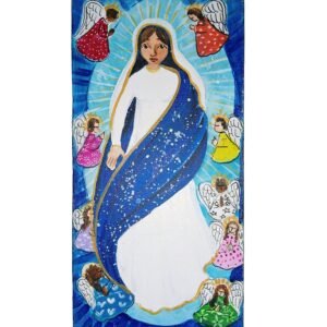 Pintura - Nossa Senhora da Conceição - Patricia Helney