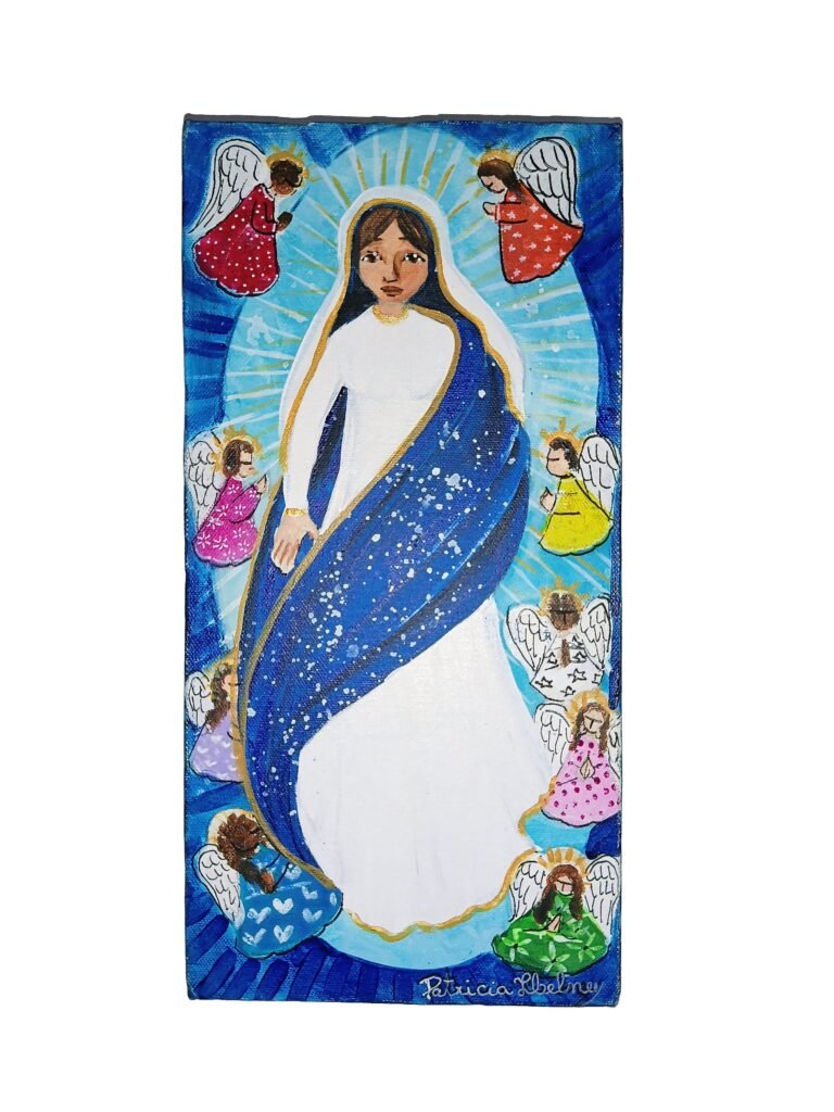 Pintura - Nossa Senhora da Conceição - Patricia Helney
