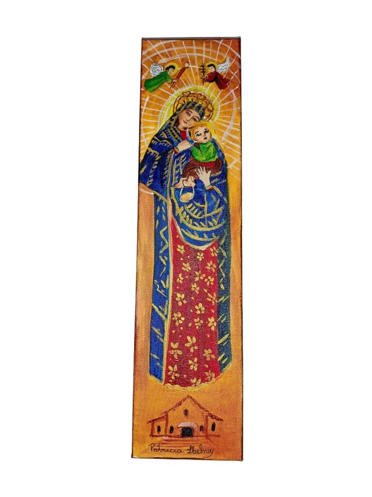 Pintura - Nossa Senhora do Perpetuo - Patricia Helney