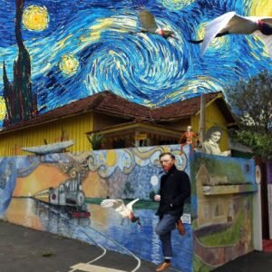 Assemblage Digital - Coleção O encontro da Literatura com as artes visuais e de Van Gogh e Lídia Baís 1 - Guido Drummond